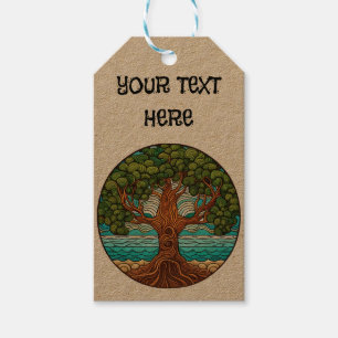 Customise your own Tree of Life Gift Tags