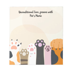 Customise Your Pet Lover's Notepad