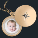 Customise Your Photo Round Locket Necklace<br><div class="desc">Customise Your Photo Round Locke</div>