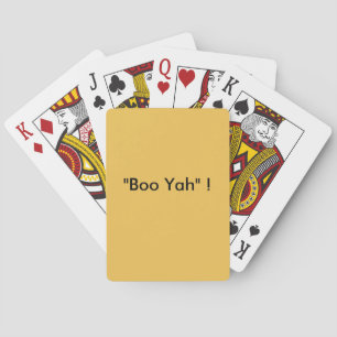 "Customise Your Playing Cards" Cards