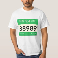 Customise your race bib on a shirt!
