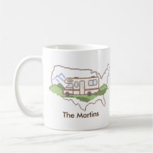 Customise Your Road Trip USA Coffee Mug