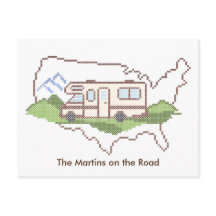 Customise Your Road Trip USA Postcard
