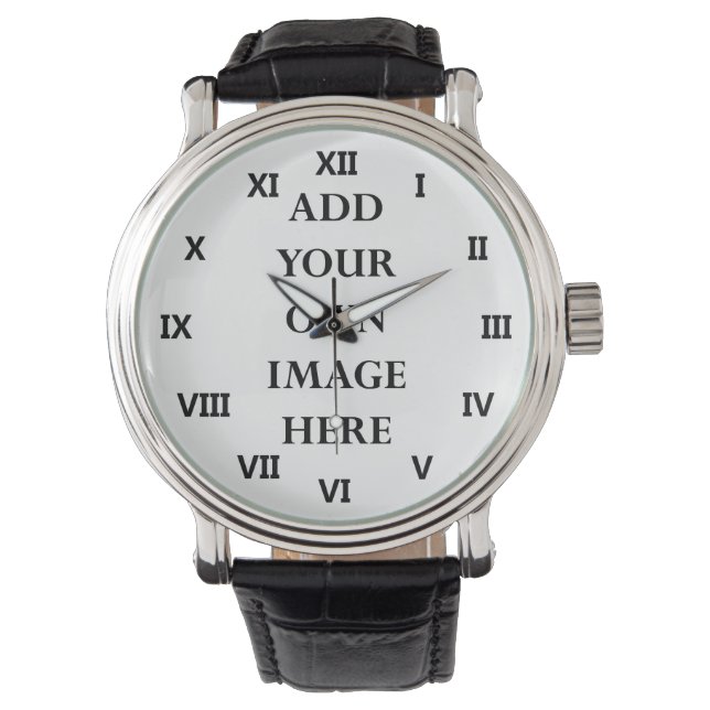 customise your roman numerals watch landscape (Front)