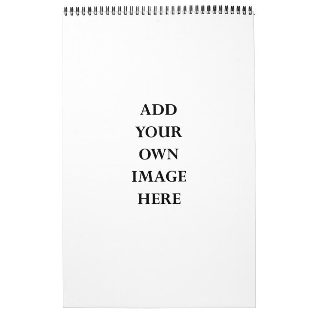 customise your single page calendar (Cover)
