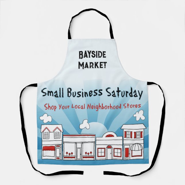 Customise Your Small Business Saturday Apron (Front)
