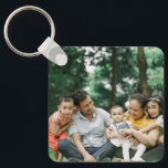 Customised 2 Family Photo Double Sided Template Key Ring<br><div class="desc">Customised 2 Family Photo Double Sided Template keychain</div>