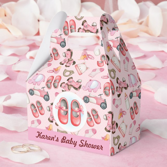 Customised Baby Girl Shower  Favour Box (Wedding)