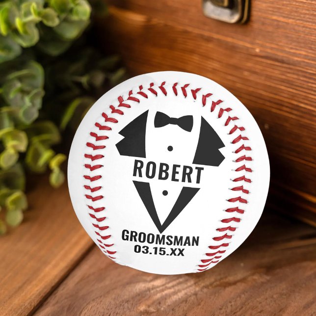 Customised Bachelor Party Best Man Groom Groomsmen Baseball (Creator Uploaded)