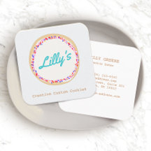 Customised Bakery Personalised Cookie Logo