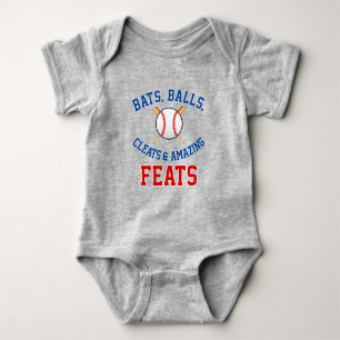 Customised # baseball hoodie baby bodysuit