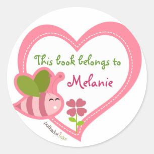 Customised*Bee Stickers Book