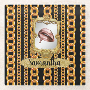 Customised Birthday Gift For Wife, Friend, Sister Glass Coaster