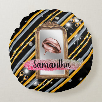 Customised Birthday Gift For Wife, Friend, Sister Round Cushion