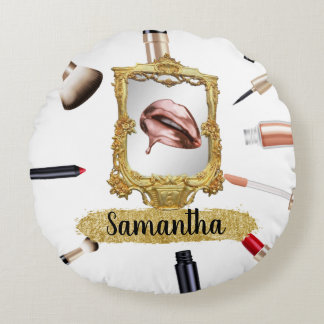 Customised Birthday Gift For Wife, Friend, Sister Round Cushion