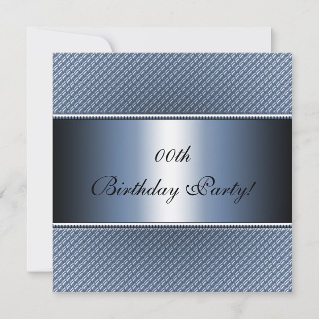 Customised Birthday Party Invitations (Front)