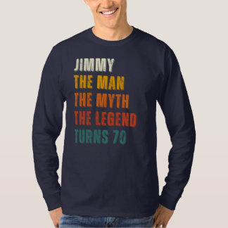 Customised Birthday, The Man, The Myth, The Legend T-Shirt