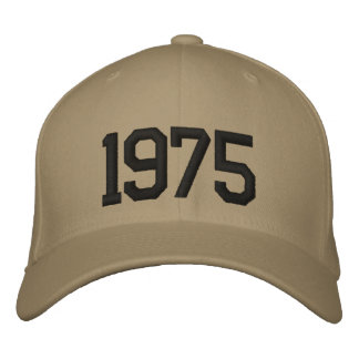 Customised Birthday Year  Embroidered Hat