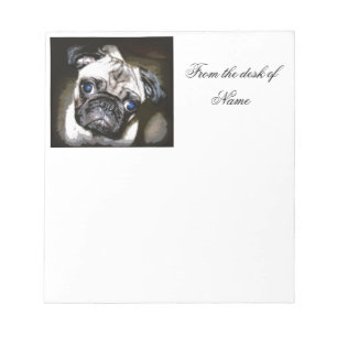 customised black cat notepad