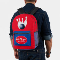 Customised Bowling Shoe Bag Backpack