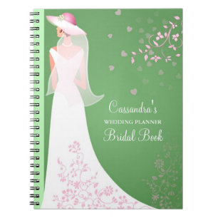Customised Bridal Journal Wedding Planner Notebook