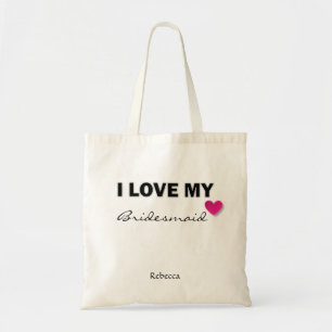 Customised Bridesmaid Tote Gift Bag