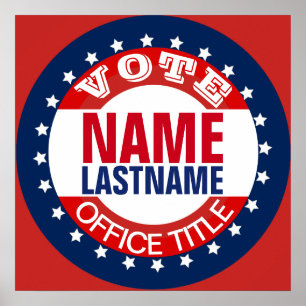 Customised Campaign Template Poster