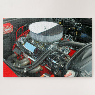 Customised Car Engine Jigsaw Puzzle