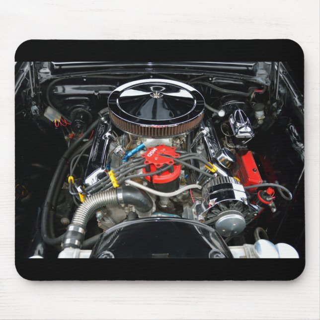 Customised Car Engine Mouse Pad (Front)