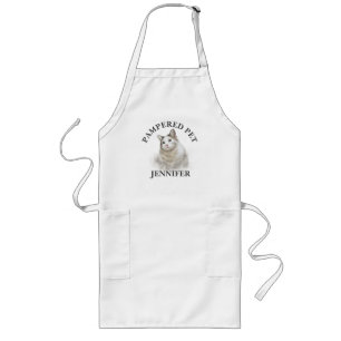 Customised  Cat Pet Groomer Apron