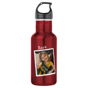 Customised Child's Photo and Name 532 Ml Water Bottle