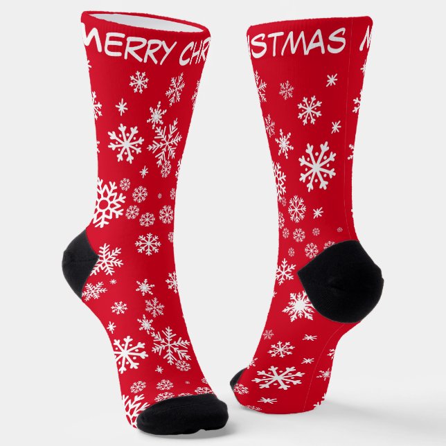 Customised Christmas Socks (Angled)
