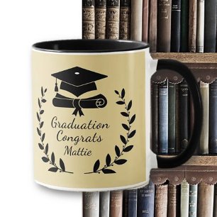 Customised, classic Congrats graduation Mug