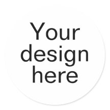 Customised Classic Round Stickers