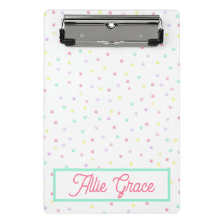 Customised Clipboard - Polkadots