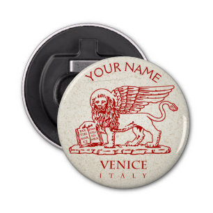 Customised Coat of Arms of Venice Bottle Opener