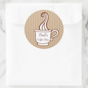 Customised Coffee Stickers