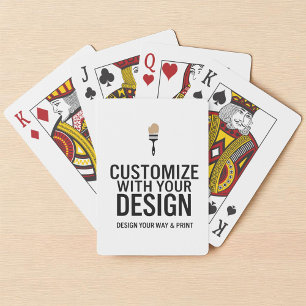 Customised Company Branded Custom Personalised  Playing Cards