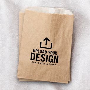 Customised Company Business Branded Kraft Paper Favour Bag