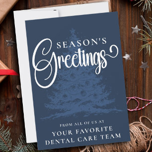 Customised Company Professional Business Christmas Holiday Card