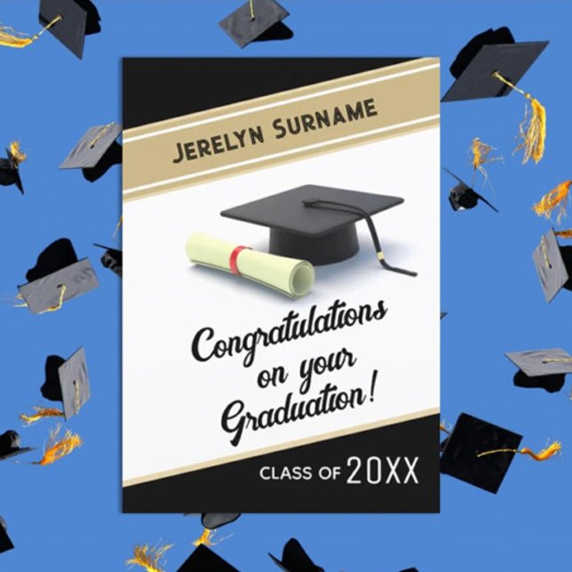 Customised Congrats graduation card (Creator Uploaded)