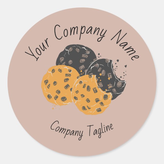 Customised Cookie Label (Front)