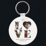 Customised Couple Love Heart 4 Photo Key Ring<br><div class="desc">Show your love for one another with this special couple love heart four photo keychain. Unique design features a romantic "love" on a glossy a beautiful picture of you and your partner. This keychain will be a meaningful reminder of your relationship each time you reach for your keys. Please click...</div>