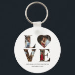 Customised Couple Love Heart 4 Photo Key Ring<br><div class="desc">Show your love for one another with this special couple love heart four photo keychain. Unique design features a romantic "love" on a glossy a beautiful picture of you and your partner. This keychain will be a meaningful reminder of your relationship each time you reach for your keys. Please click...</div>