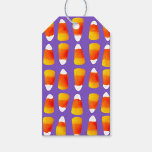 Customised Crazy Candy Corn Halloween Gift Tags