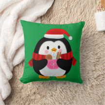 Customised Cute Christmas happy Penguin Kids