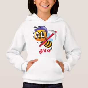 Customised cute honeybee hoodie