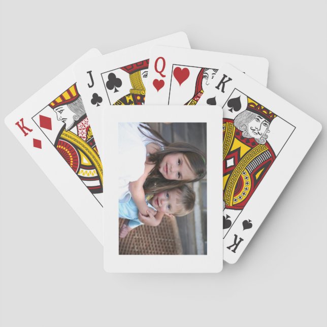 Customised deck of cards with any picture (Back)
