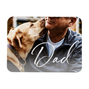 Customised Dog Dad Father's Day  Magnet
