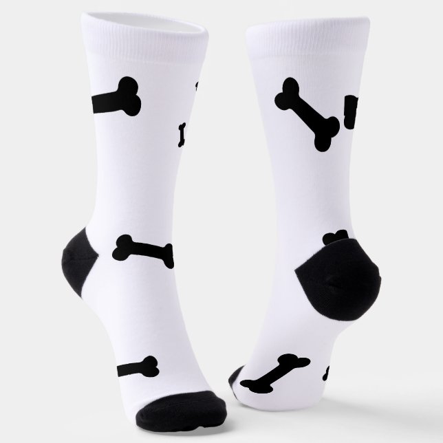 Customised dog Socks - Put Your Cute dog on Custom (Angled)